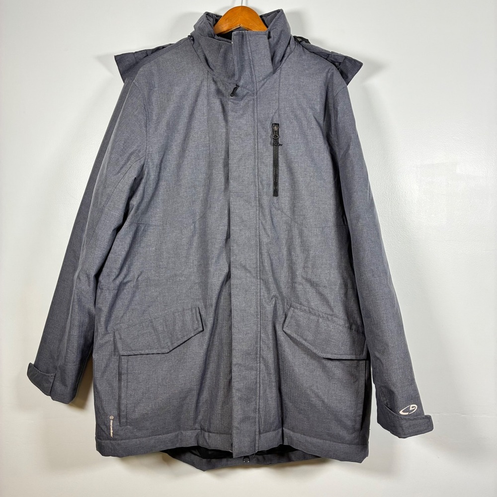 Champion Jacket XL Winter Parka Removable Hood Outdoor Puffer Heavyweight Gorp